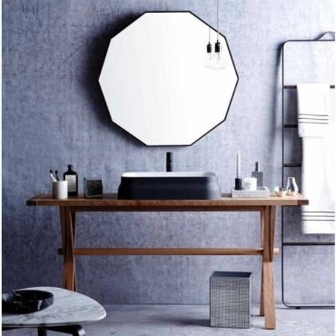 Flynn Geo Mirror - Black
Styled by @imogeneroache for @bellemagazineau
Photo: @willhornerphoto