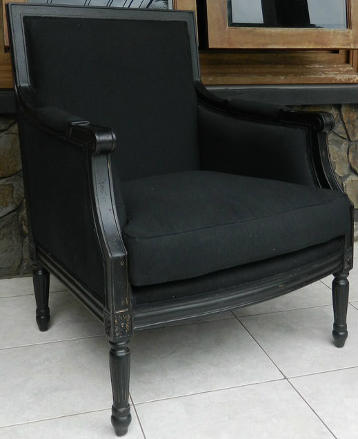 Jacob Bergere in Distressed Black (also available)