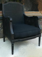 Hamptons Rattan Armchair