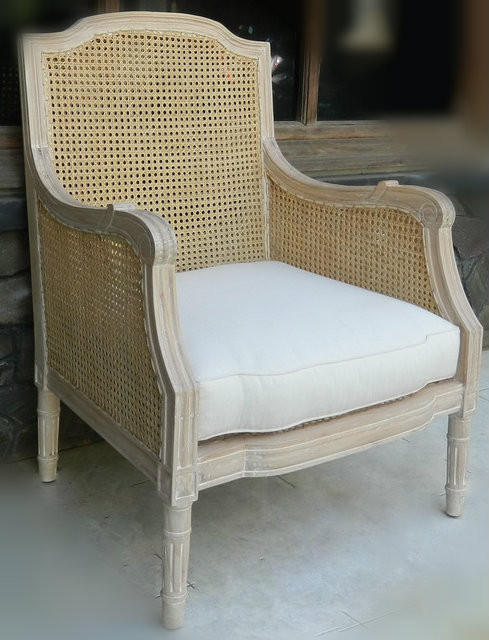 Hamptons Rattan Armchair