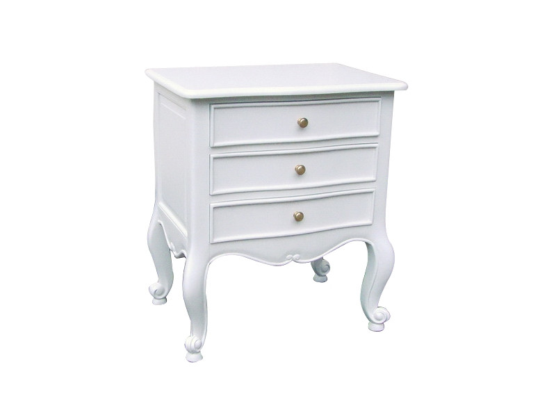 Couleur 3 Drawer Bedside