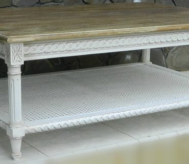 Hamptons Rattan Coffee Table