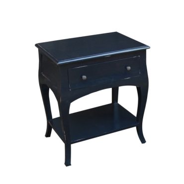 Calais side/lamp table - White French