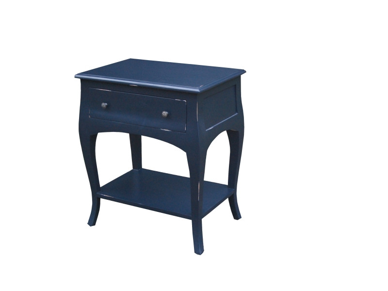 Calais side/lamp table - Black French