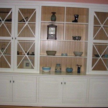 Front View French Style Wall Units - Lyon Range