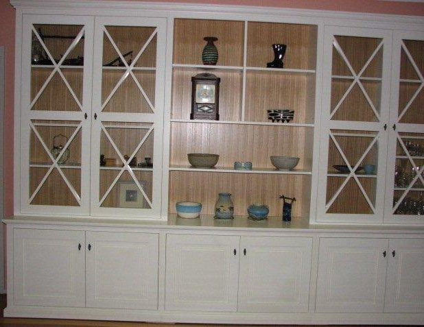 Front View French Style Wall Units - Lyon Range