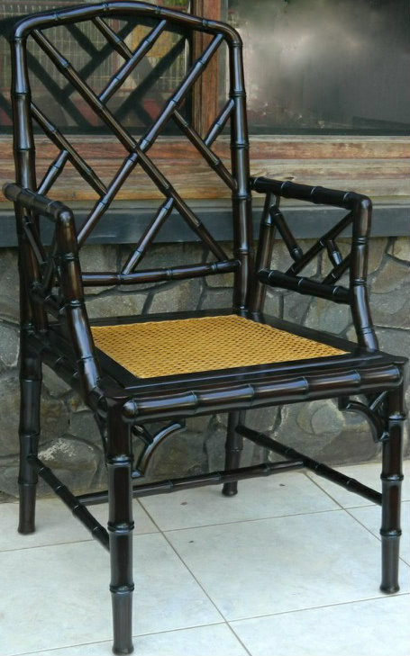 Flamingo Chippendale Carver Chair - Brown