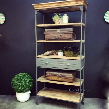 Ragnar 2 Drawer Display Unit / Bookshelf