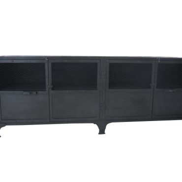 Foundry Industrial Cabinet with Mesh Doors