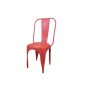 Red Steel Chair
