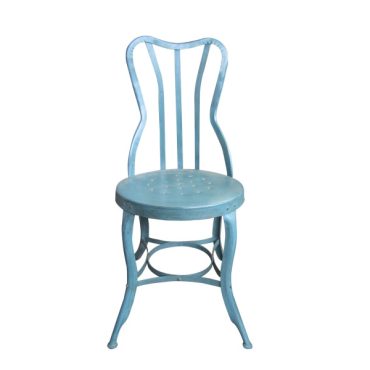 Mary Steel Chair - Blue - Industrial