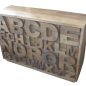 Alphabet Sideboard - Natural