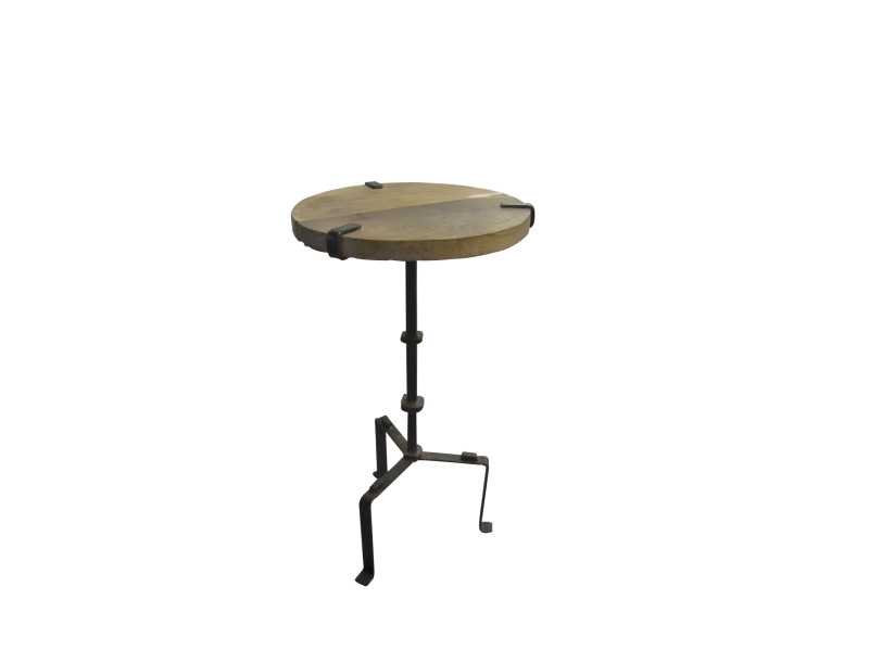 Industrial Wine Side table - Industrial