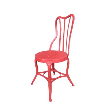 Mary Steel Chair - Red - Industrial