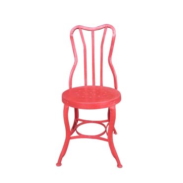 Mary Steel Chair - Red - Industrial