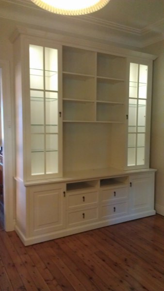 Custom Made TV Entertainment Wall Unit