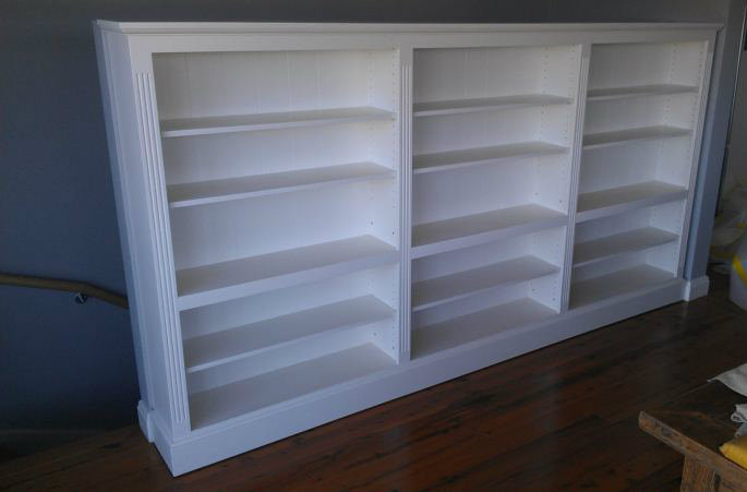 Custom Bookcase Wall Units