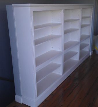 Custom Bookcase Wall Units