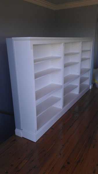 Custom Bookcase Wall Units
