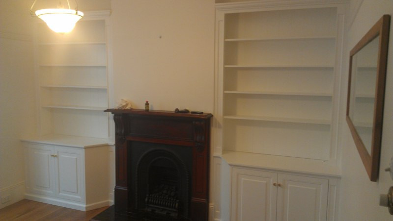 Custom Fire Place Wall Units