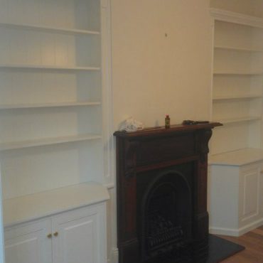 Custom Fire Place Wall Units