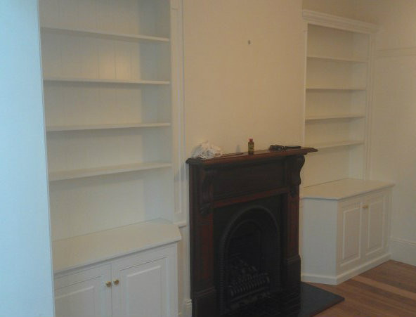Custom Fire Place Wall Units