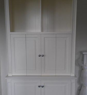 Bespoke Wall Unit Custom Made by Canalside Interiors