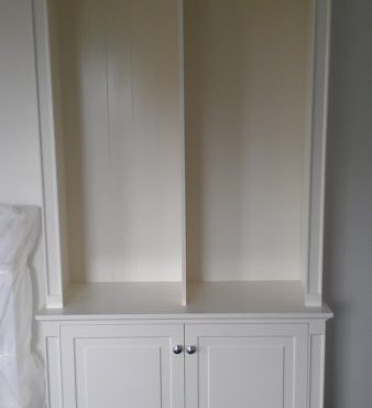 Bespoke Wall Unit Custom Made by Canalside Interiors