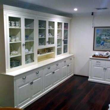 Bespoke Wall Unit Custom Made by Canalside Interiors
