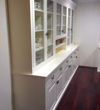 Bespoke Wall Unit Custom Made by Canalside Interiors