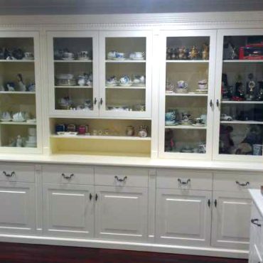 Bespoke Wall Unit Custom Made by Canalside Interiors