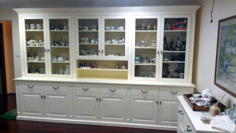 Bespoke Wall Unit Custom Made by Canalside Interiors