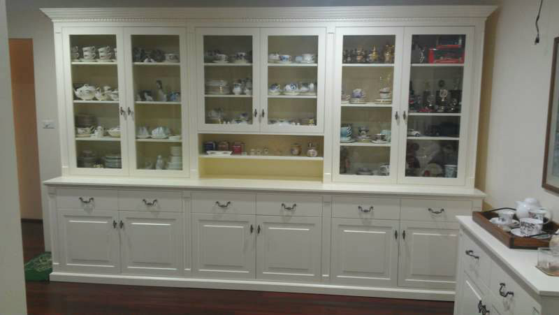 Bespoke Wall Unit Custom Made by Canalside Interiors