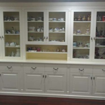 Bespoke Wall Unit Custom Made by Canalside Interiors