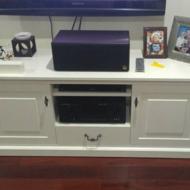 Bespoke TV Unit Custom Made by Canalside Interiors