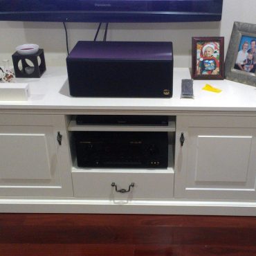 Bespoke TV Unit Custom Made by Canalside Interiors