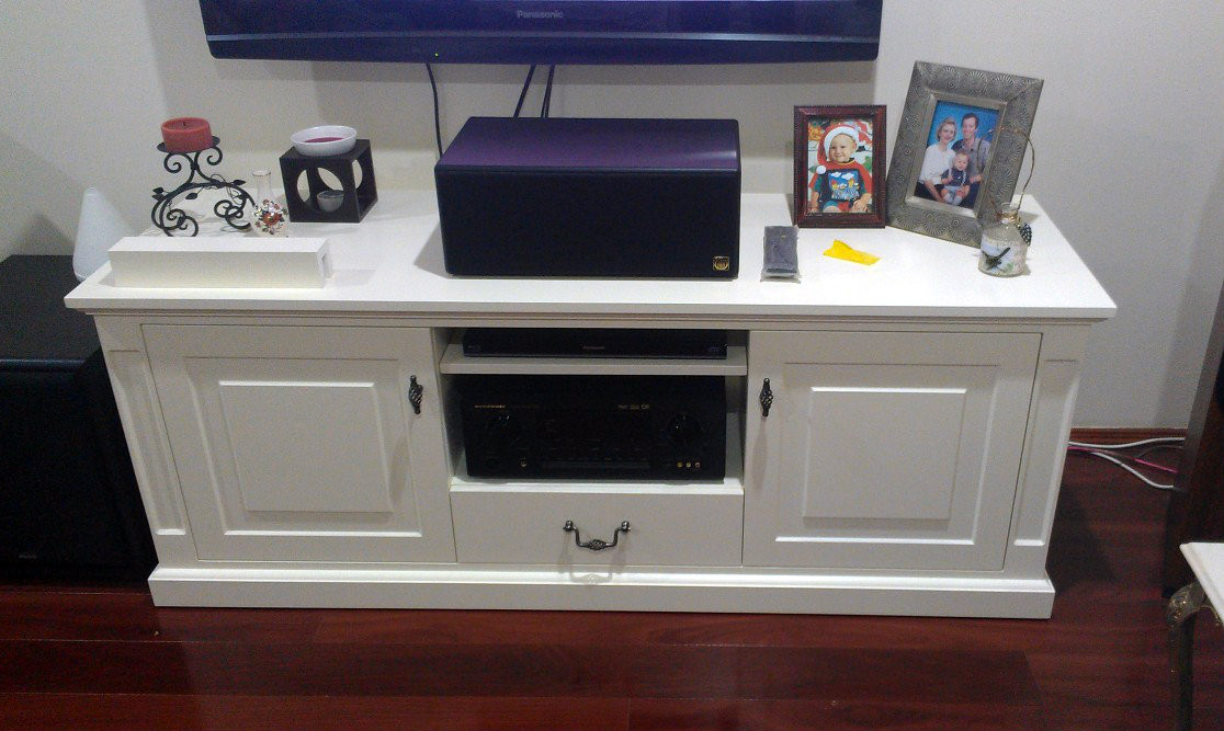 Bespoke TV Unit Custom Made by Canalside Interiors