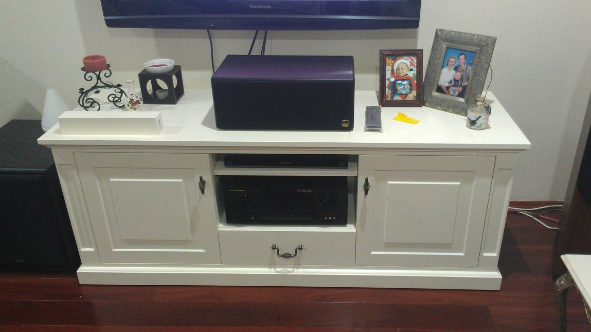 Bespoke TV Unit Custom Made by Canalside Interiors