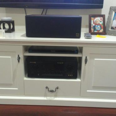 Bespoke TV Unit Custom Made by Canalside Interiors