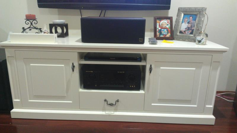 Bespoke TV Unit Custom Made by Canalside Interiors