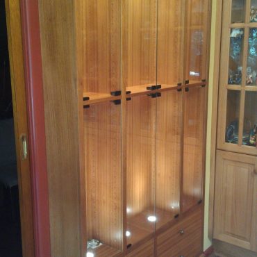 Bespoke Display Unit Custom Made by Canalside Interiors