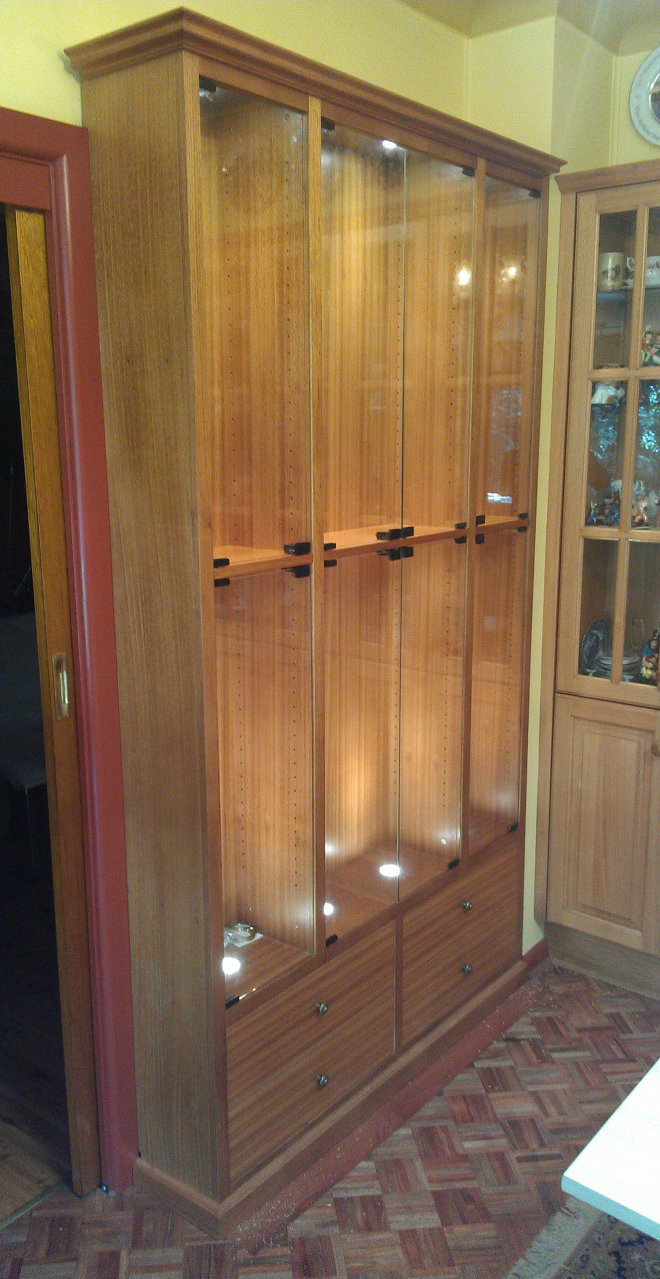 Bespoke Display Unit Custom Made by Canalside Interiors