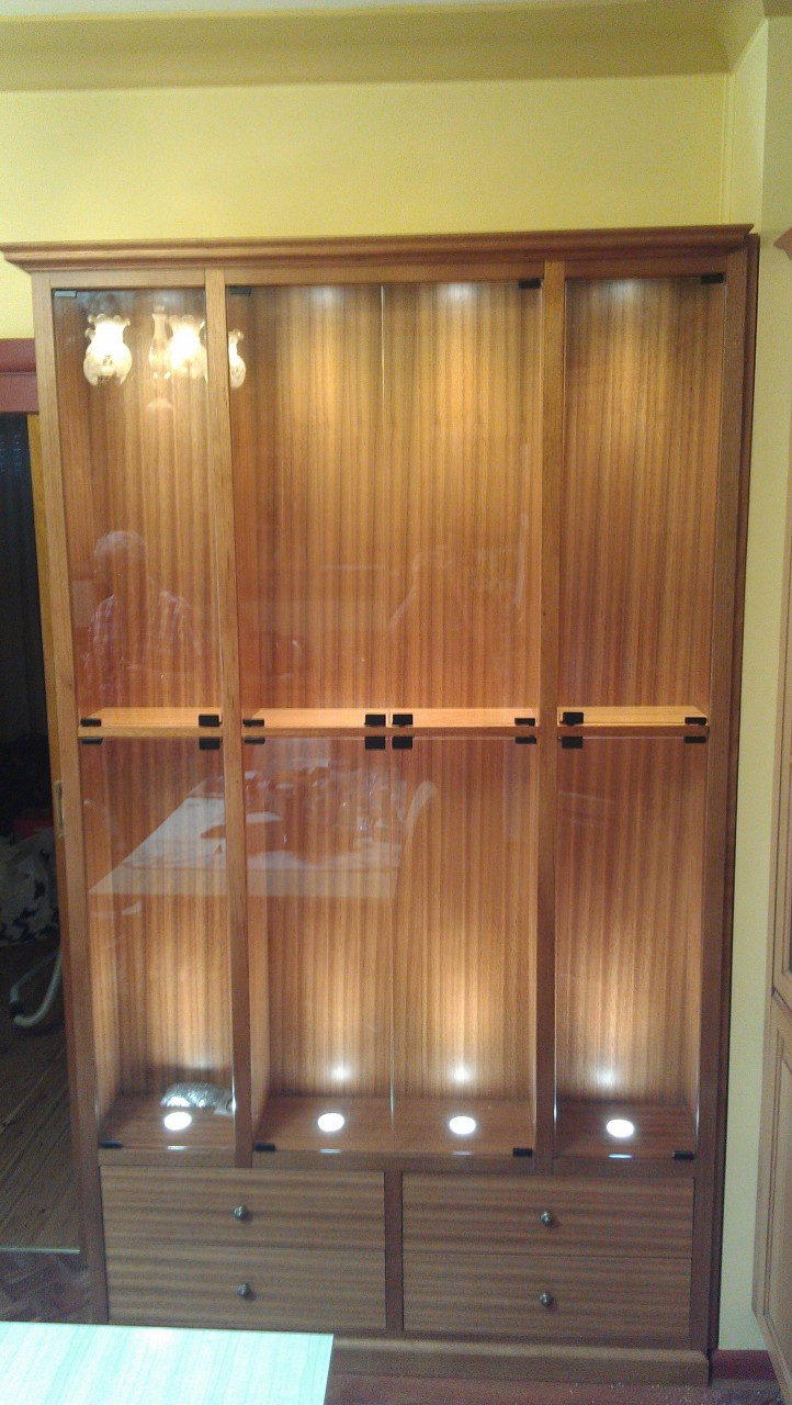 Bespoke Display Unit Custom Made by Canalside Interiors