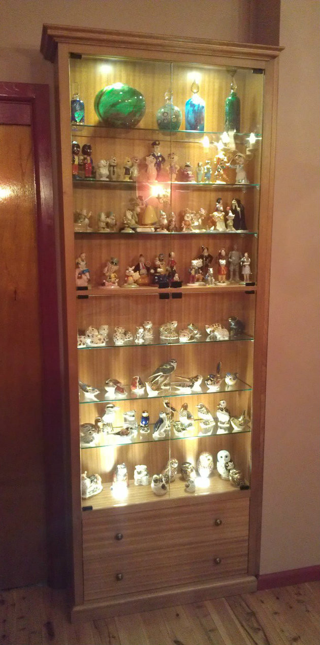 Bespoke Display Unit Custom Made by Canalside Interiors