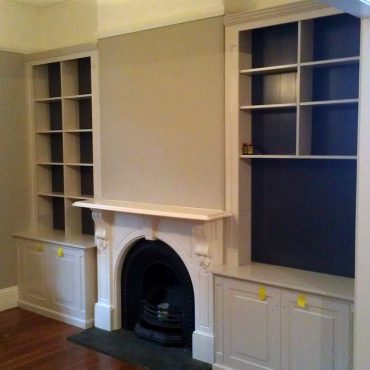 Custom Made Wall Units by Canalside Interiors