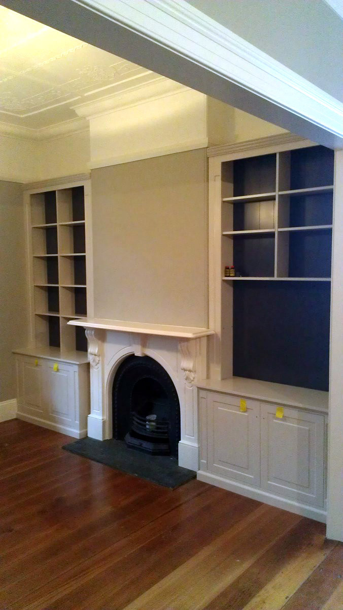Custom Made Wall Units by Canalside Interiors