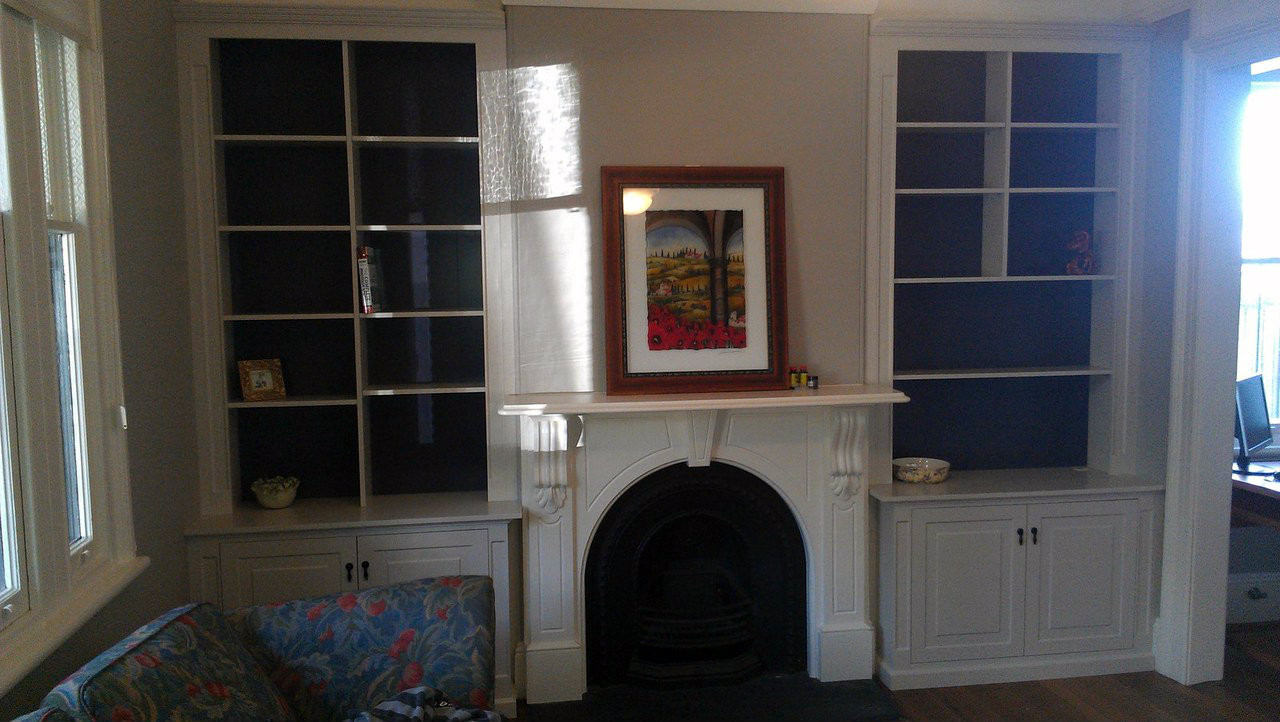 Custom Made Wall Units by Canalside Interiors