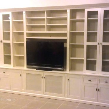 Custom Made Wall TV Unit - North Balgowlah Premises