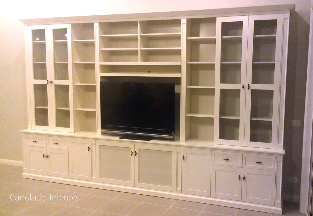 Custom Made Wall TV Unit - North Balgowlah Premises