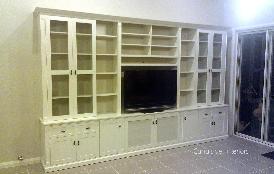 Custom Made Wall TV Unit - North Balgowlah Premises